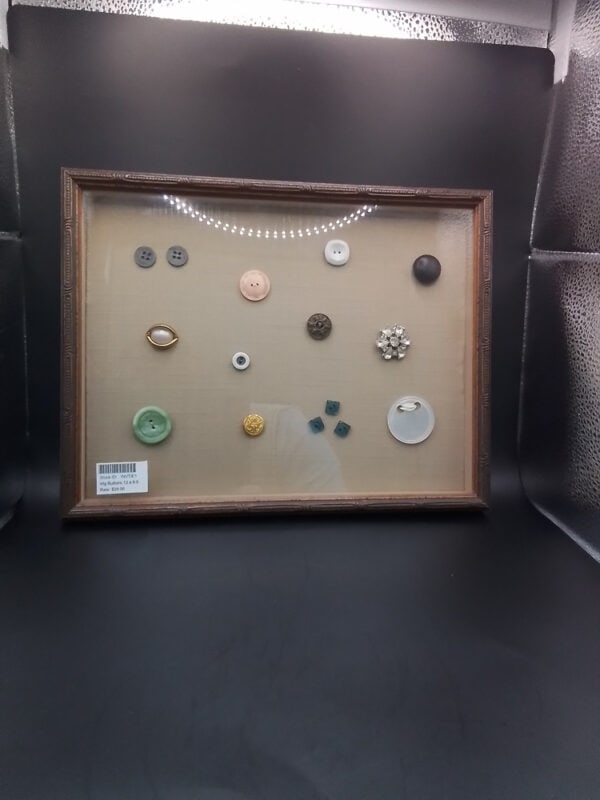 Vintage Framed Buttons