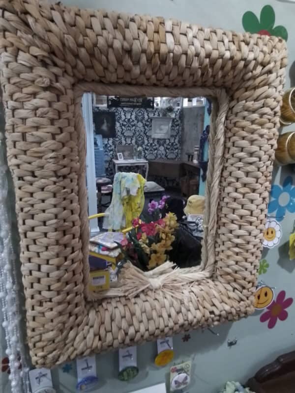 Wicker Mirror - Image 3