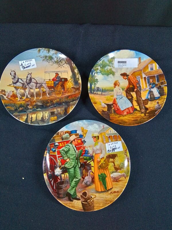 3x Oklahoma Plates Set - Image 3