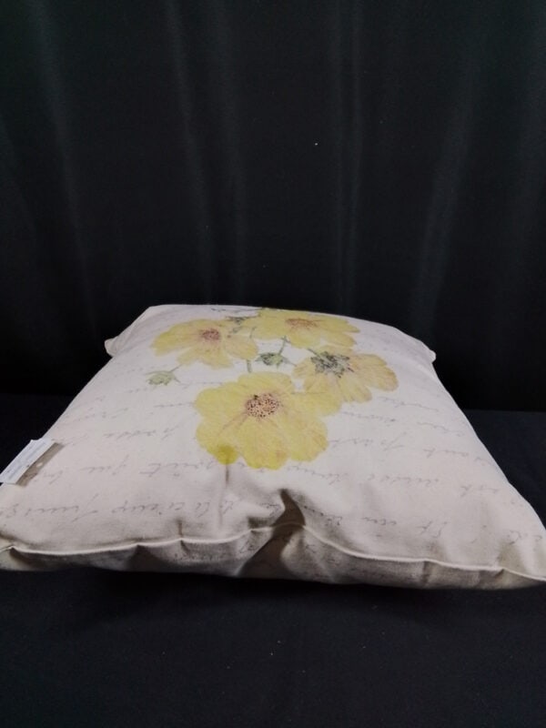 Yellow Flower Pillow - Image 2