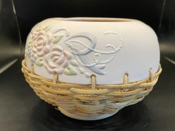 Ceramic Wicker Basket - Image 3