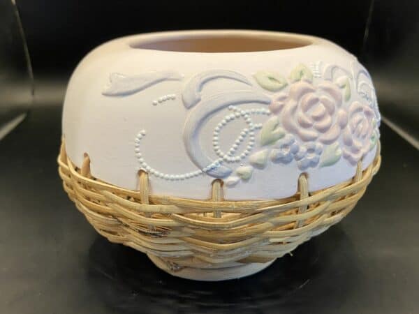 Ceramic Wicker Basket - Image 4