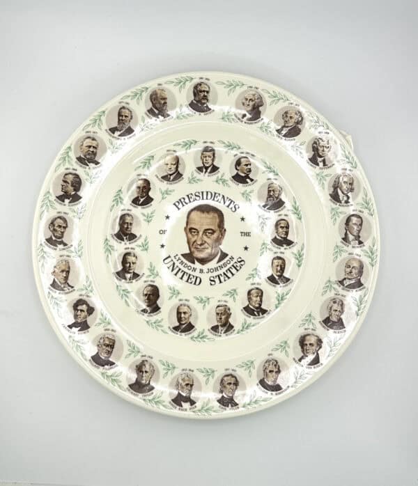 Lyndon B Johnson Plate - Image 2