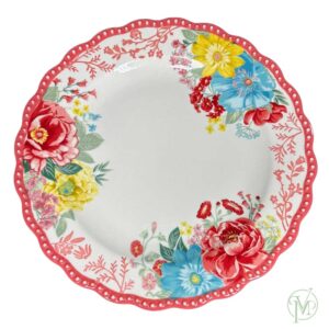 Pioneer Woman Pink Dinner Plate