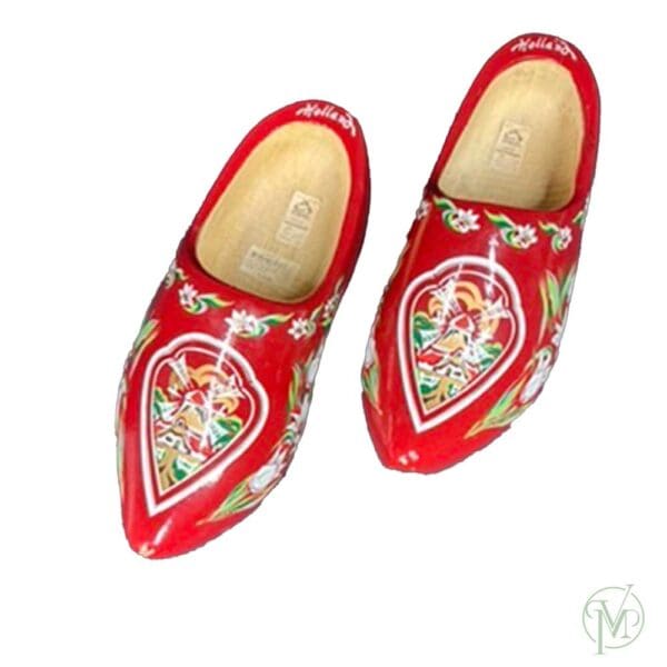 Red Dutch Clogs - Image 4