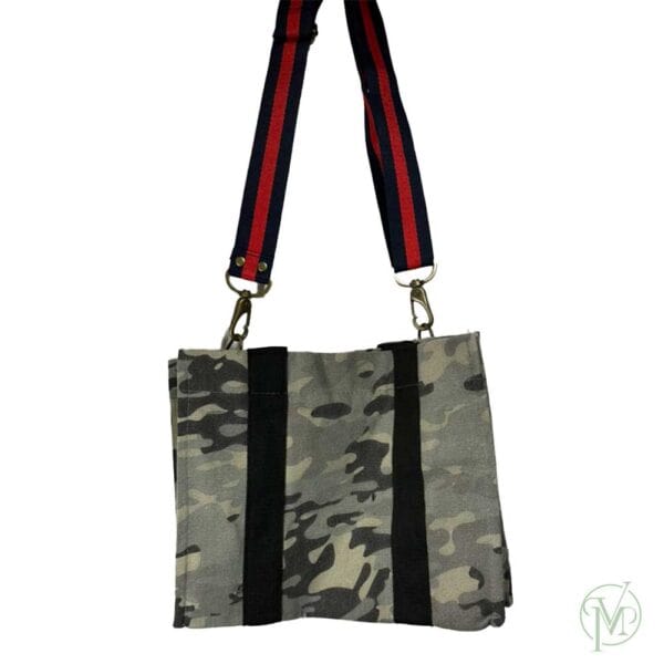 Camo Crossbody Canvas Bag - Image 3