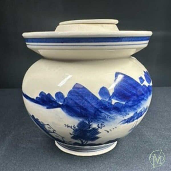 Oriental Jar/Lid - Image 2
