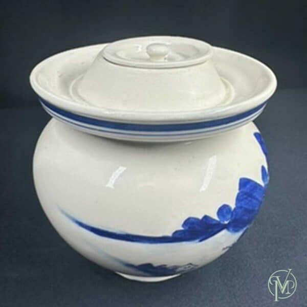 Oriental Jar/Lid - Image 4