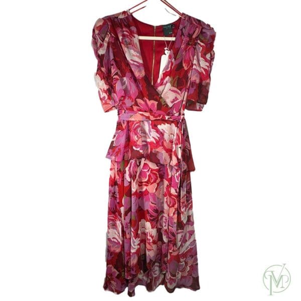 Pink Floral Dress
