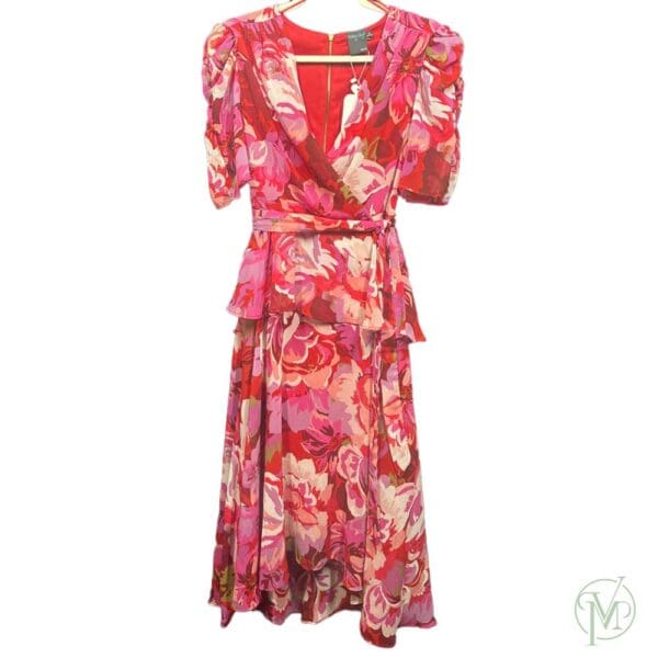 Pink Floral Dress - Image 5