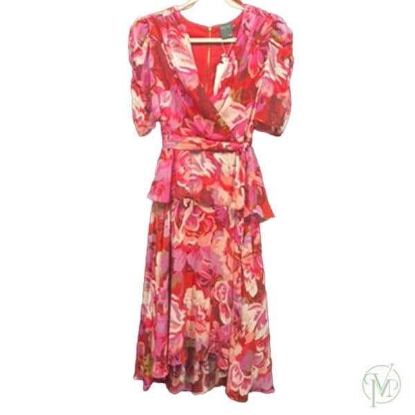 Pink Floral Dress - Image 4