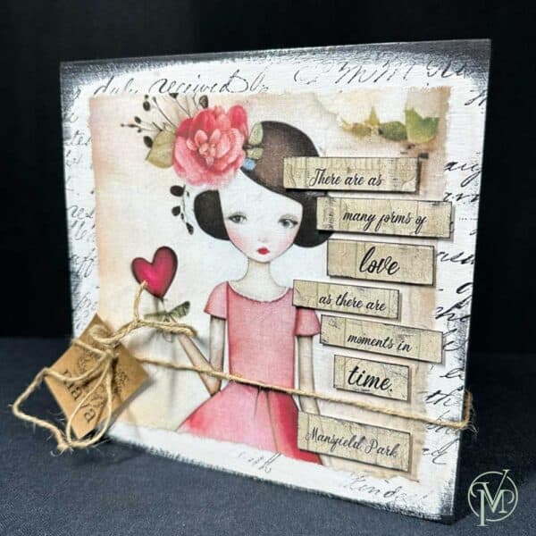 HM Valentine Shelf Sitter