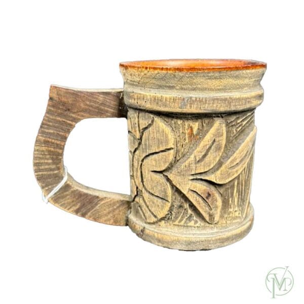 Carved Wood Stein - Image 4