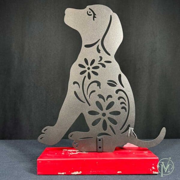Dog Flowers Doorstop - Image 2