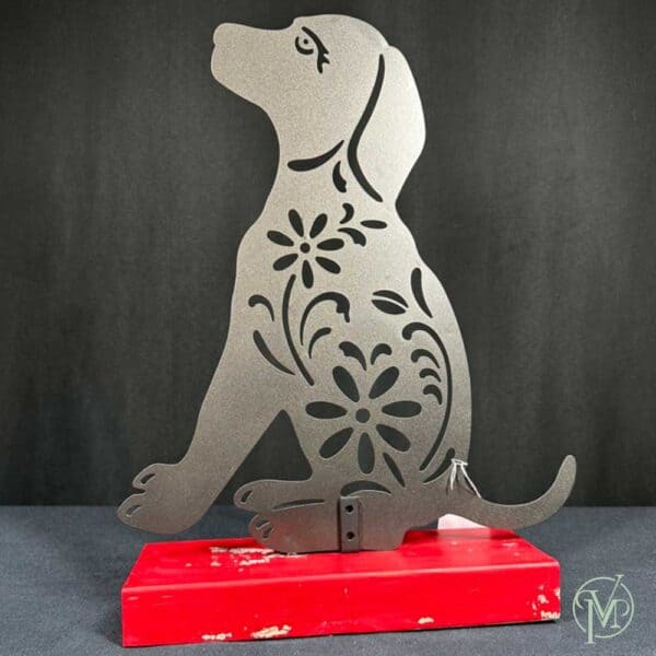 Dog Flowers Doorstop