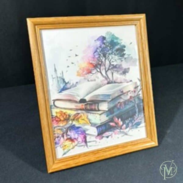 Framed Book Art - Image 3