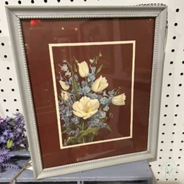 Vintage Framed Floral