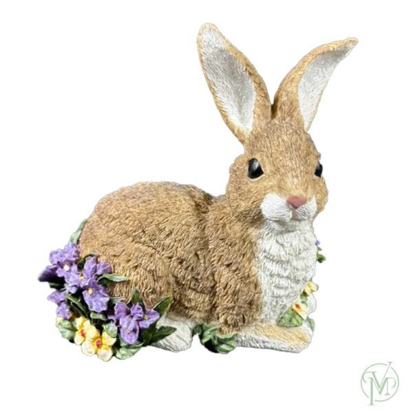 Bunny with Flowers