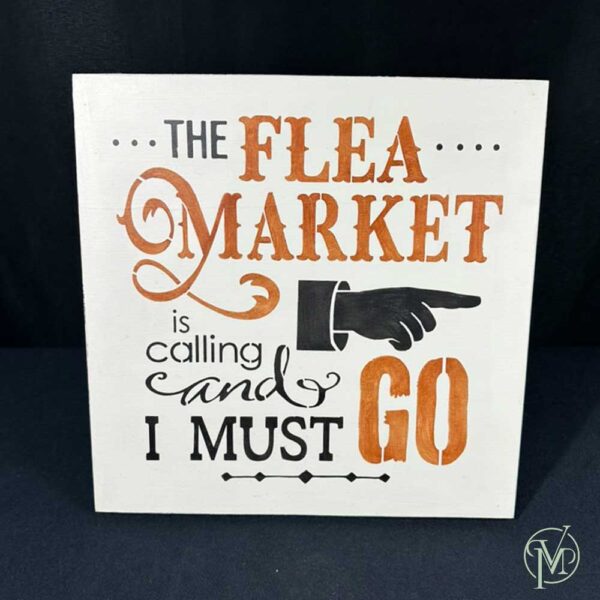 Flea Market Sign