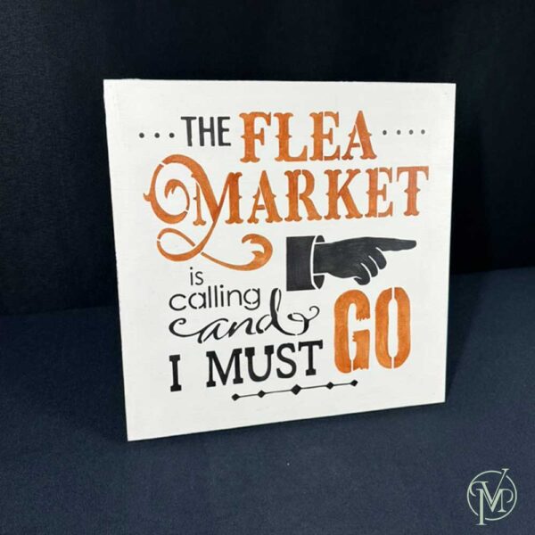 Flea Market Sign - Image 4