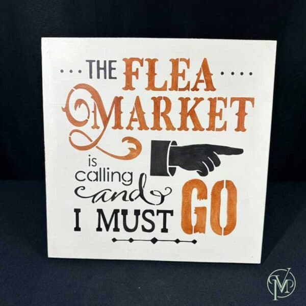 Flea Market Sign - Image 2
