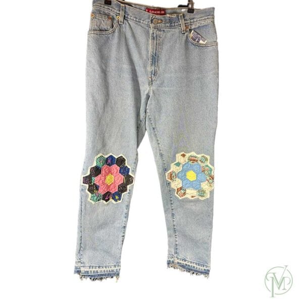 Granny Flowered Jeans