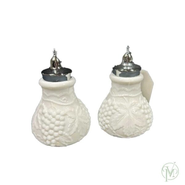 2pc Milk Glass S&P - Image 2