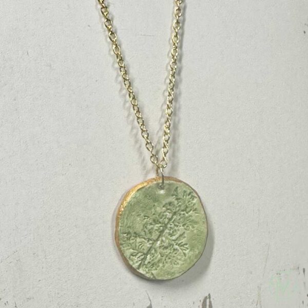 Botanical Imprint Necklace 1 - Image 3