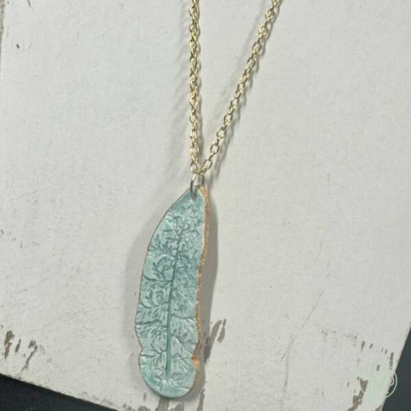 Botanical Imprint Necklace 2 - Image 4
