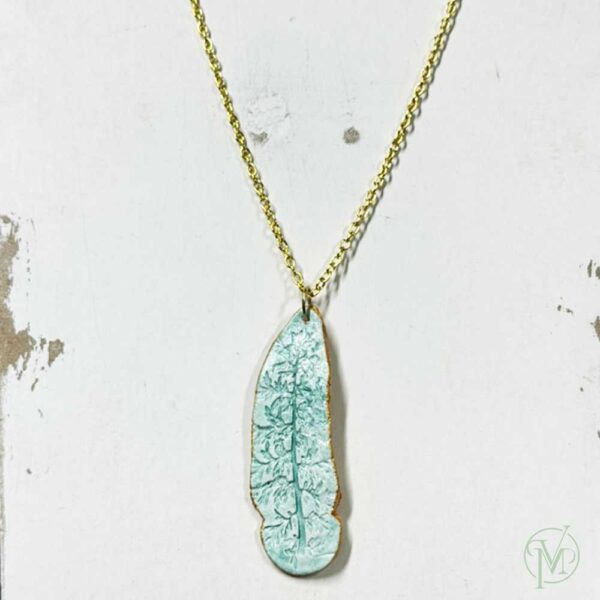 Botanical Imprint Necklace 2 - Image 2