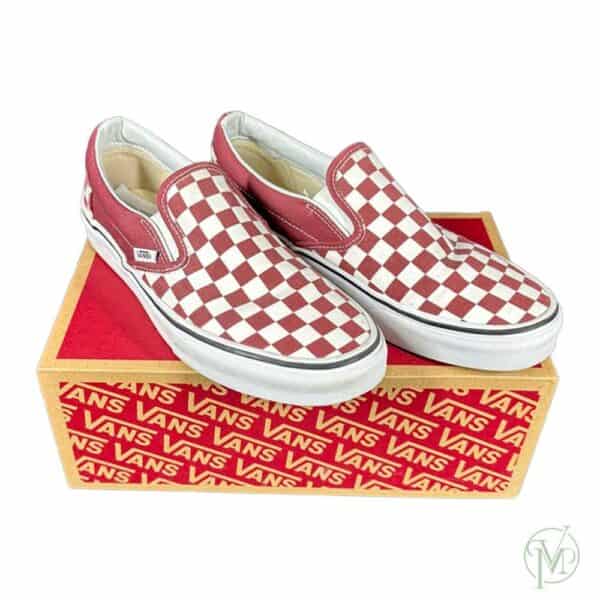 Vans Unisex Red Checker - Image 8