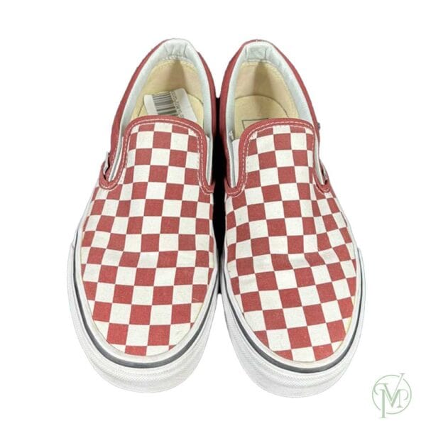 Vans Unisex Red Checker - Image 6
