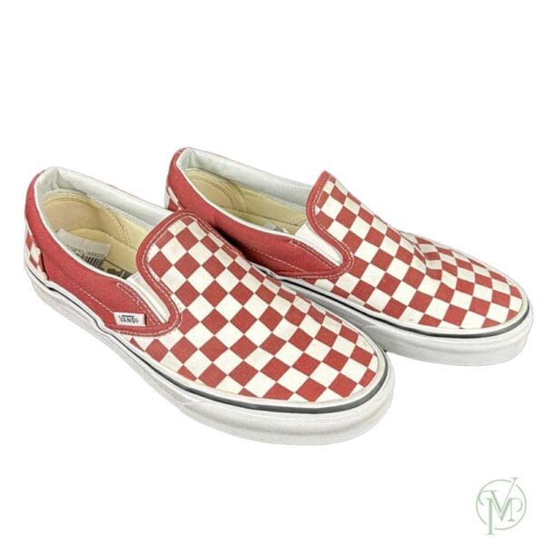 Vans Unisex Red Checker - Image 5