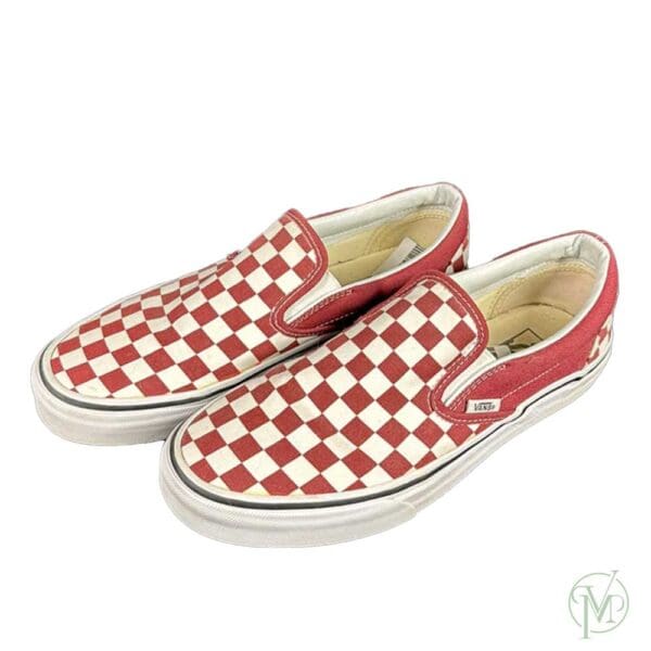 Vans Unisex Red Checker - Image 4