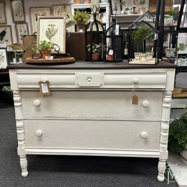 Antique White Chest