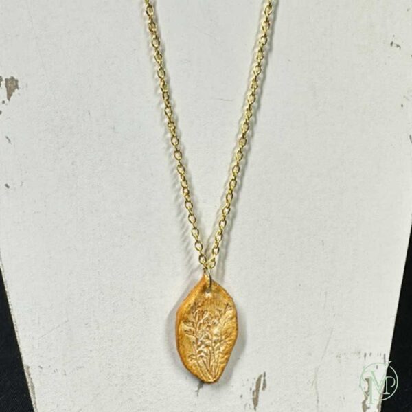 Botanical Imprint Necklace 4 - Image 2