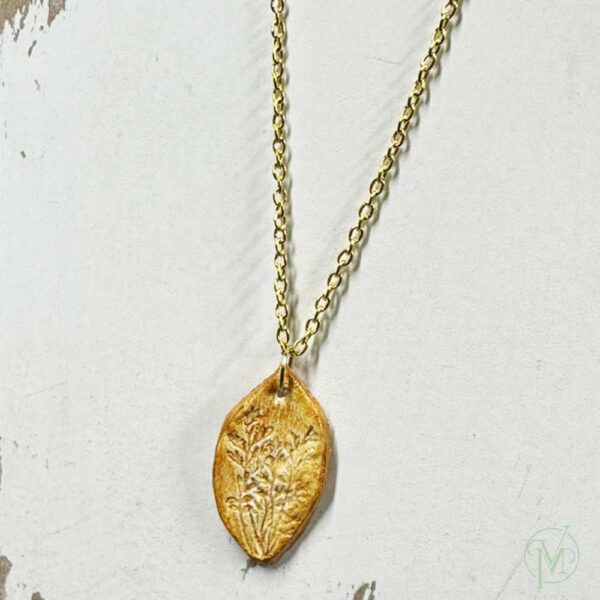 Botanical Imprint Necklace 4 - Image 4
