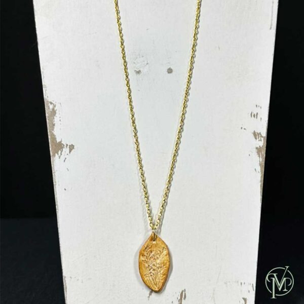 Botanical Imprint Necklace 4 - Image 3