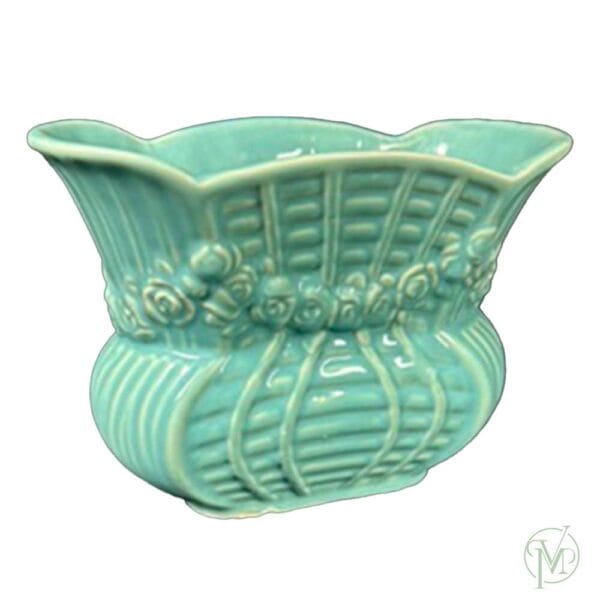 Vintage Planter Blue - Image 2