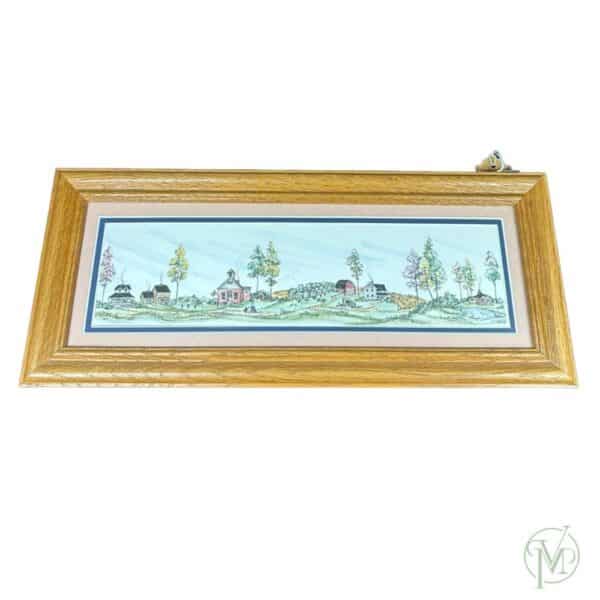 Village Scene Art - Image 3