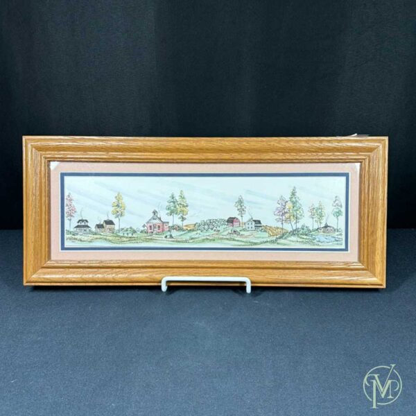 Village Scene Art - Image 2