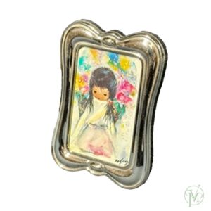 Framed Vintage Card