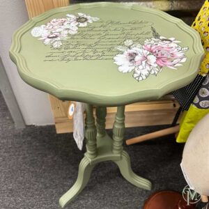 Green Queen Anne Table