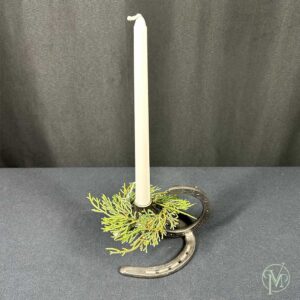 Horseshoe Candle Holder