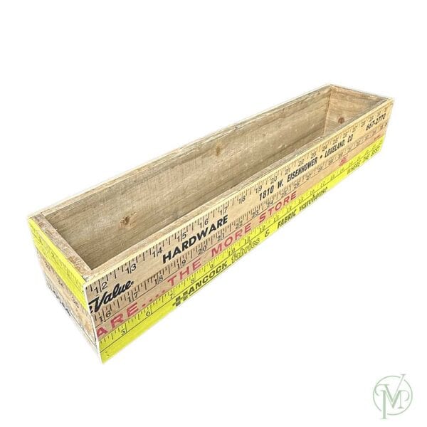 Lg Handmade Ruler Box - Image 3