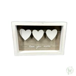 Love You More Plaque