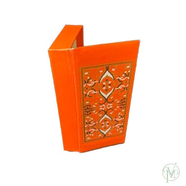 Vintage Ornate Orange Box - Image 2