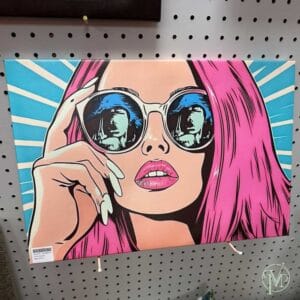 Pink 12 x 18 Canvas
