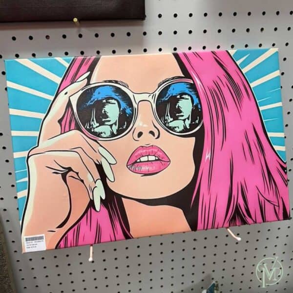 Pink 12 x 18 Canvas - Image 2