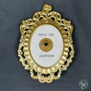Press for Champagne Sign